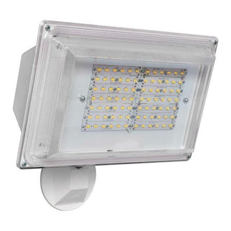 Amax Lighting Amax Lighting LED-SL42WH LED Security Light Wall Pack, 42W, 4000 CCT, 3500 Lumens, 82 CRI, White LED-SL42WH